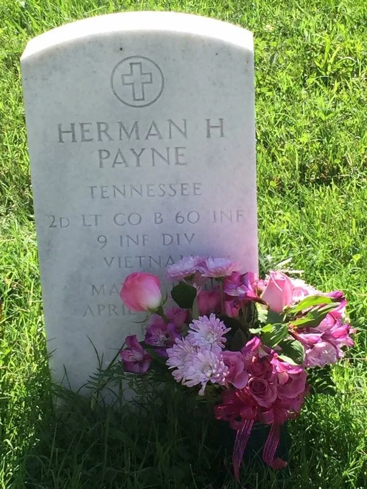 Herman H. Payne's memorial marker
